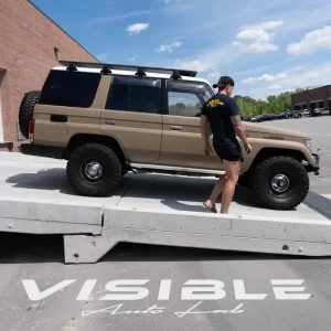 Dessert Tan Toyota Landcruiser vehicle wrap2
